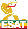 The Ethiopian Satellite Television Service logo